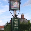 Pub sign for the Chequers in Eriswell.JPG