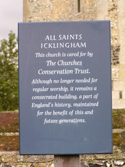 All Saints church sign for those of us who cannot remember what we took photos of.JPG