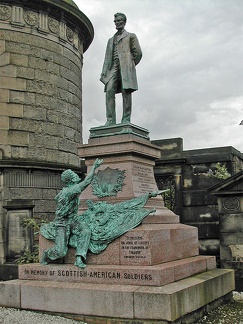 The Scottish American memorial in Edinburgh 