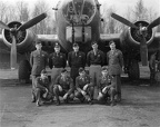 Oscar Pierce Crew, 544th BS, unidentified B-17G