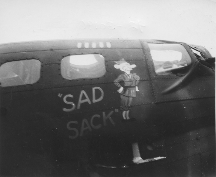 Sad Sack Nose Art