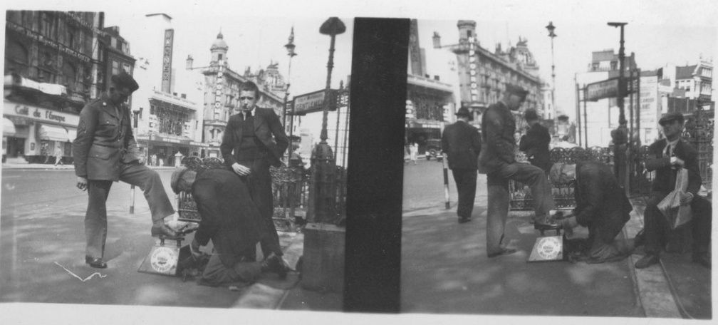 On leave in London 1944