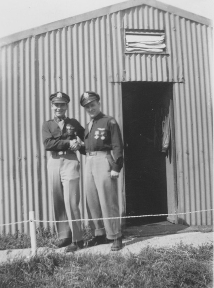 Co-pilot Lt. John Lippert and Pilot Lt. David Rucker 1944.jpg