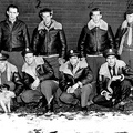 Howard Cole with crew & dog