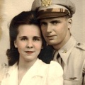 Verna and Howard Cole, shortly after his graduation