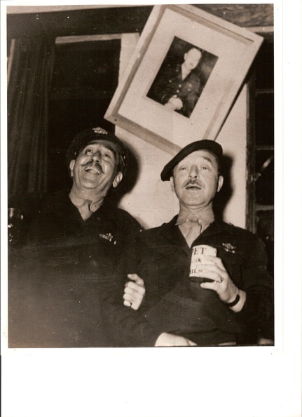 Budd J. Peaslee and Adolf Menjou