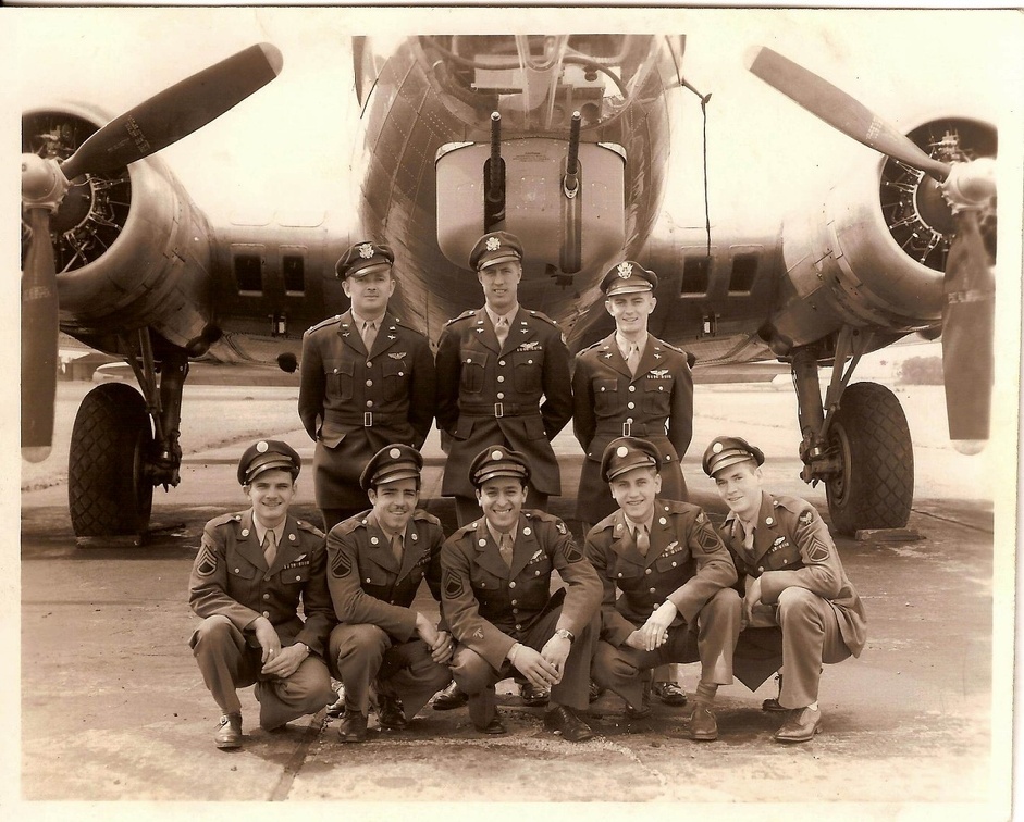 Glenn June crew unidentified B-17G
