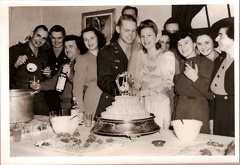Cpt C H  HESSE and Jean Smith Apr 1945