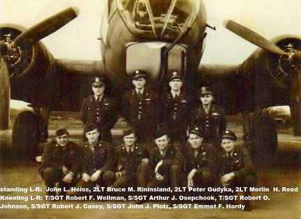 Merlin H. Reed Crew, unidentified B-17G