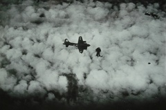 B-17 and flack, VERY CLOSE