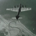 B-17 over the coast
