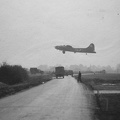 B-17 take off over the Brigstock road