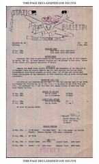 Station Bulletin# 65, 9 MAY 1944