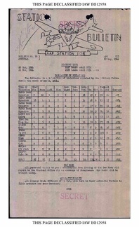 Station Bulletin# 70, 19 MAY 1944 Page 1