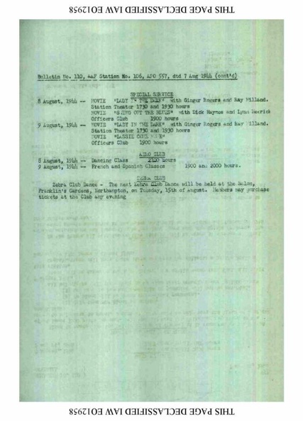 Station Bulletin# 110 7 AUGUST 1944 Page 2
