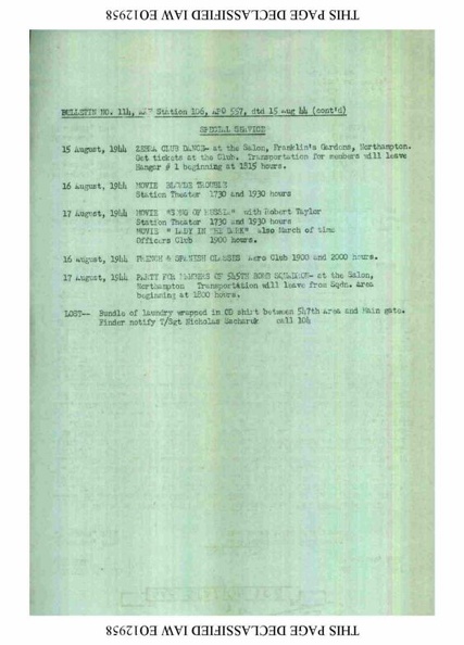 Station Bulletin# 114 15 AUGUST 1944 Page 2