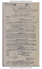 Station Bulletin# 60, 30 APRIL 1945
