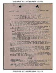 Bulletin# 15, 7 NOVEMBER 1943