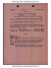 Bulletin# 26, 29 NOVEMBER 1943