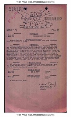 Station Bulletin# 32, 4 MARCH 1944 Page 1