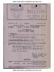 BULLETIN# 93, 28 OCTOBER 1945