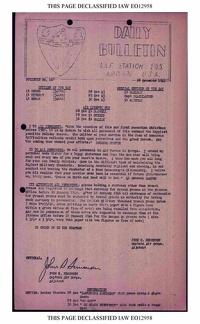BULLETIN# 147, 28 DECEMBER 1945