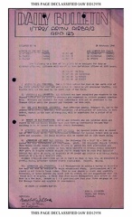 BULLETIN# 34, 18 FEBRUARY 1946 Page 1