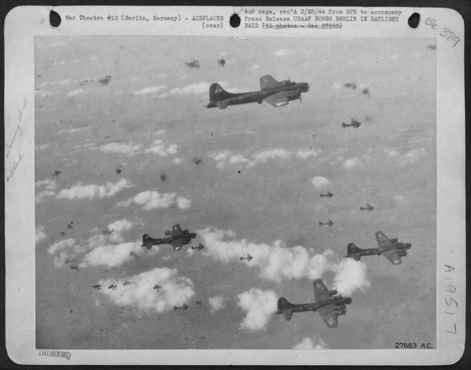384th flying with ships from the 303rd Bomb Group