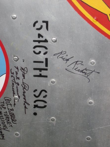 Clarendon G. &quot;Rick&quot; Richert, Signature, 11 June 2011, 546th Squadron