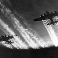 B-17s With Contrails