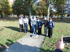 Seven Veterans at the 384th Plaque