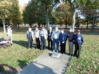 Eight Veterans at the 384th Plaque