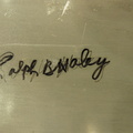 Signature(s) on Front of Blade