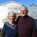 Al and Ruth, 69 years of wedded bliss.