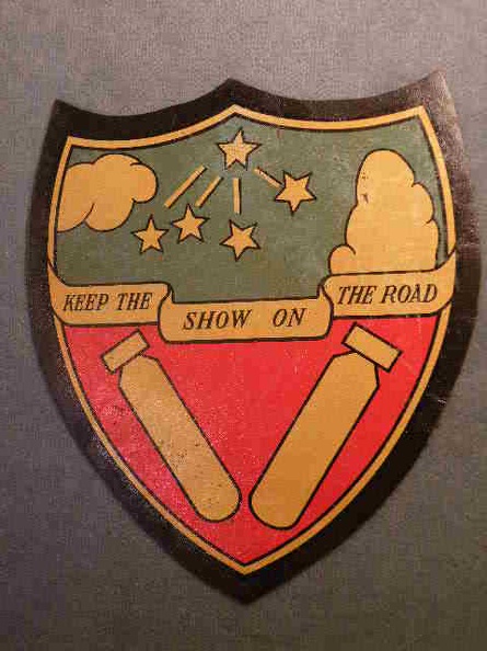 384th BG Leather Patch