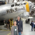Mariola and Chris Wilkinson at the 390th Bombardment Group Museum
