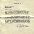 US Senate letter to mother