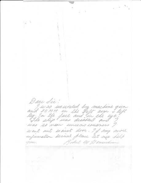 Calnon letter to surviving crew w:reports 8:5:1992 9.jpg