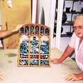 Father and Son Team who Built the Replica Window