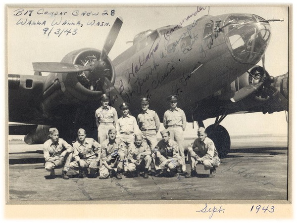 384th During WWII / 544th Bomb Squadron (Heavy) / John B Holland Crew ...