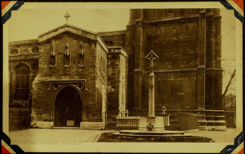 Post Card, Church War Memorial, Kettering.jpg