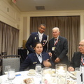 Peter and Don with two ROTC members
