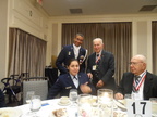 Peter and Don with two ROTC members
