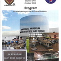 Evening at the USAF Museum, Program, page 1 of 4