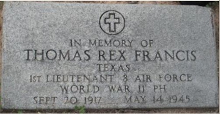 Francis, Thomas Rex from the Margraten website