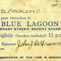 Blue Lagoon Card