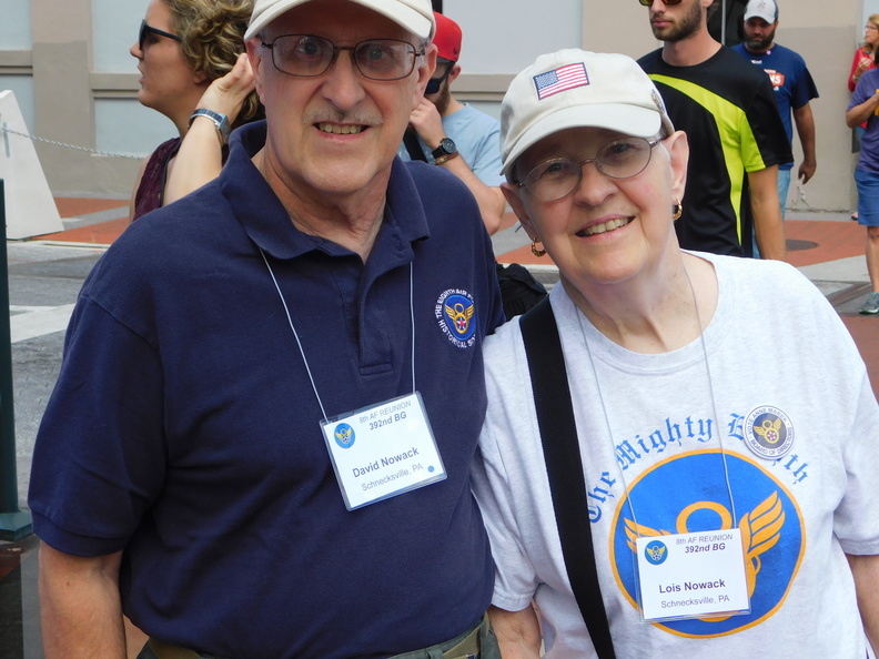 David Nowack, Past President 8th AFHS, and Lois Nowack.JPG