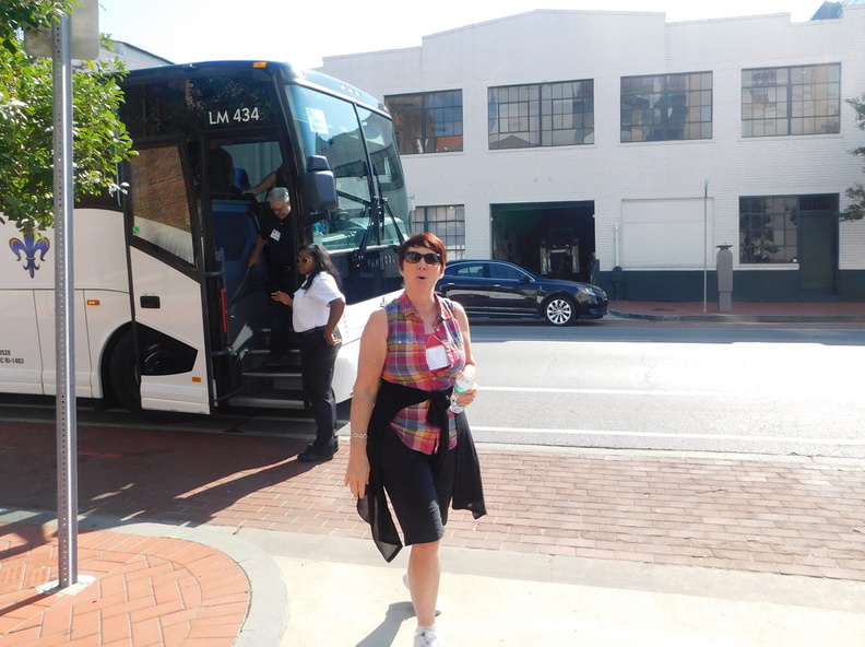 Susan Heading to the WWII Museum.JPG