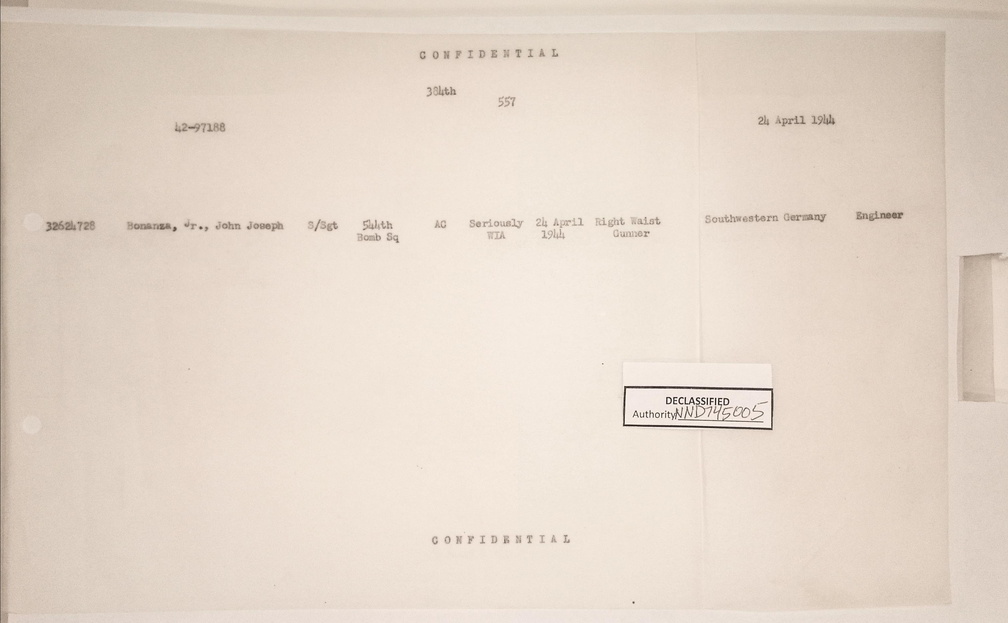 BONANZA, J J 5 Img0012 FROM S-1 FILE 1944-04-24