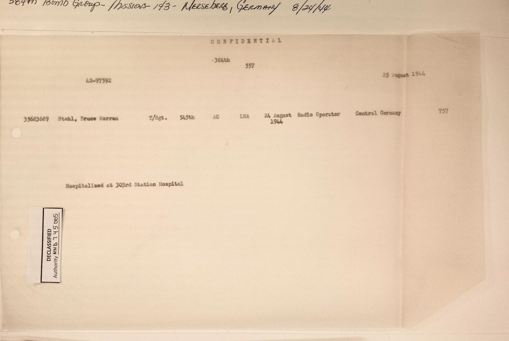 STAHL, B W 4 Img0014 FROM S-1 FILE 1944-08-25